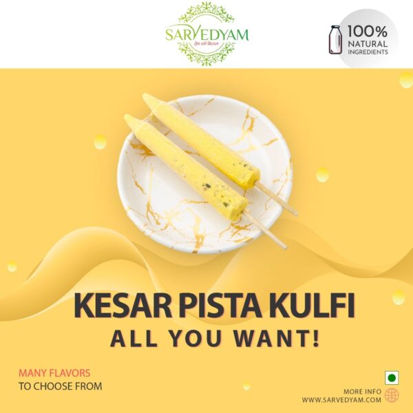 Kesar Pista Kulfi